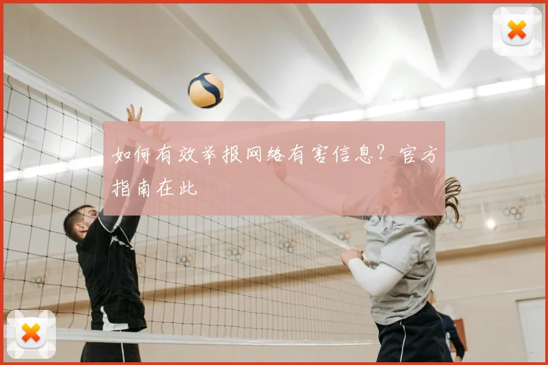 如何有效举报网络有害信息？官方指南在此