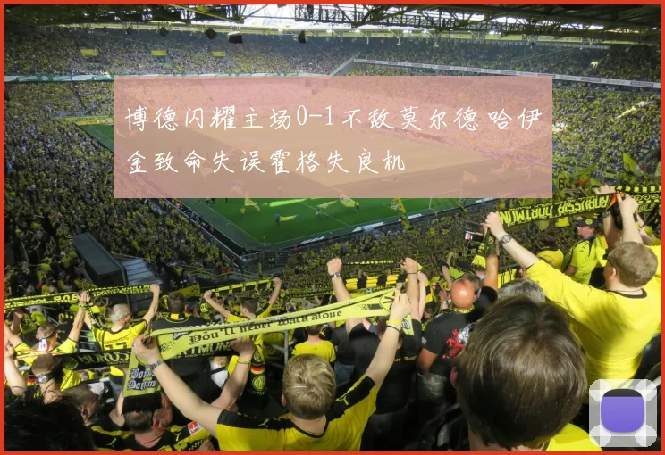 博德闪耀主场0-1不敌莫尔德 哈伊金致命失误霍格失良机